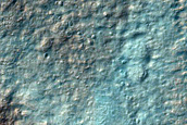 Debris Flow in Southern Mid-Latitude Crater