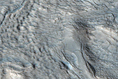 Rumpled Texture on Glacial Crater Fill