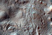 Possible Pingos near Penticton Crater