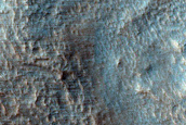 Ridged Terrain in Northeastern Hellas Planitia