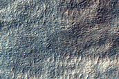 Line of Hills in Crater near Reull Vallis