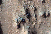 Bedrock on Crater Floor in Terra Tyrrhena