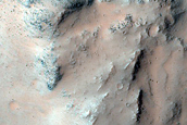 Light-Toned Exposures on Floor of Coprates Chasma