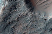 Terrain West of Molesworth Crater
