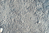 Round Deposits in Crater in North Arabia Terra