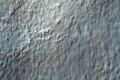 Ridges and Troughs in Small Mid-Latitude Crater