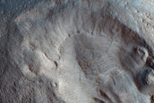Crater in Arabia Terra