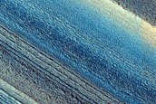 Exposure of North Polar Layered Deposits