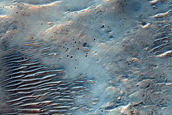 Terrain Sample in Tyrrhena Terra