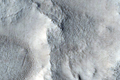 Dipping Layers in Craters in Northern Mid-Latitudes
