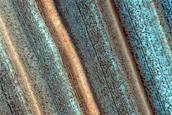 Exposure of North Polar Layered Deposits