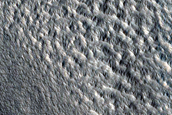 Rumpled Ejecta in Erebus Montes