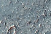 Terrain Sample in Thaumasia Planum