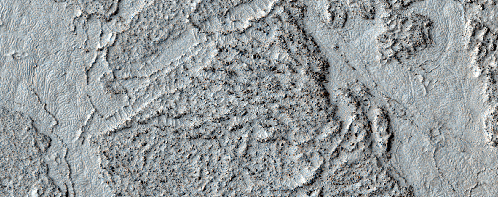 Lava in Athabasca Valles