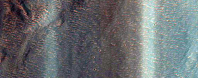 Hillslope Morphologies in Roddy Crater