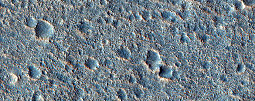 Terrain Sample in Simud Valles