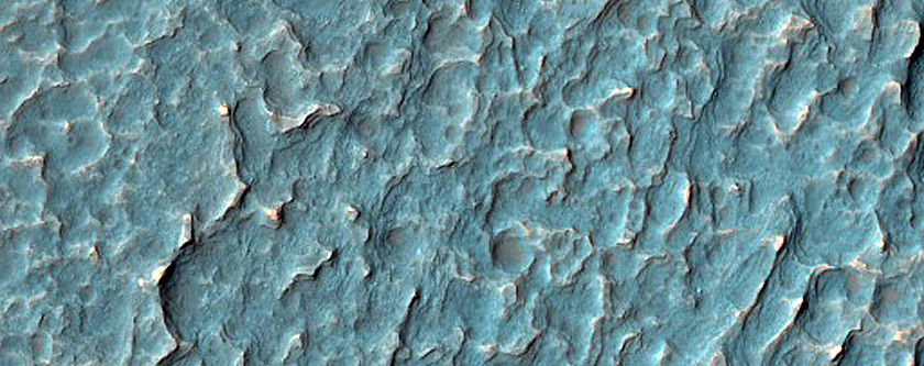 Alluvial Fan in Coprates Catena Trough