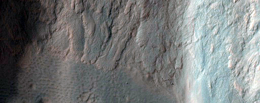 Monitor Gullies in Galap Crater