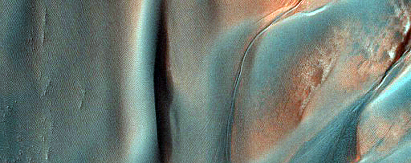 Dune and Hillslope Gullies in Argyre Region