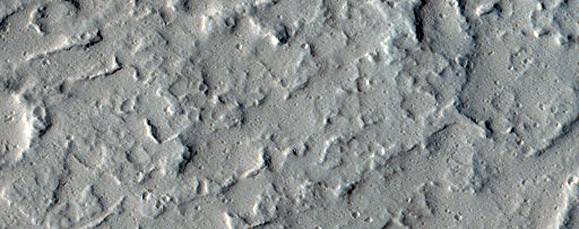 Candidate Recent Impact Site