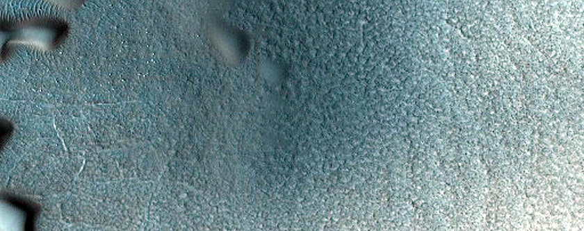 Dune Monitoring in Crater