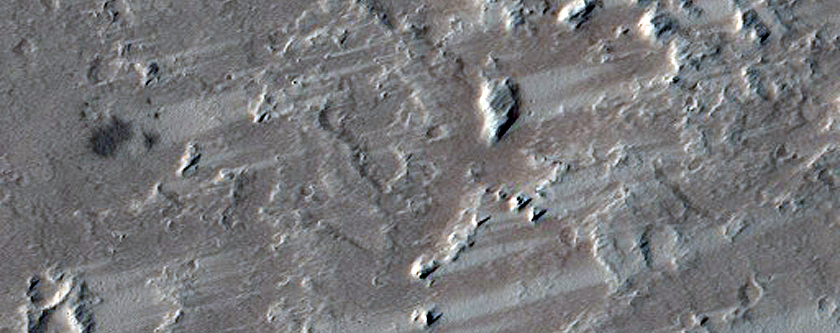 Candidate Recent Impact Site