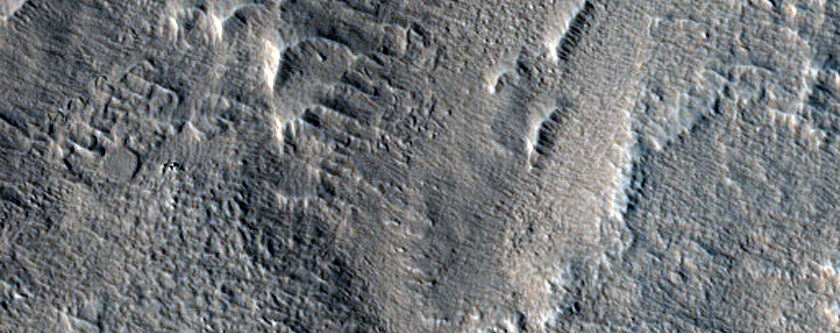 Eolian Bedform Monitoring Site from Viking Image 442B10 to Present