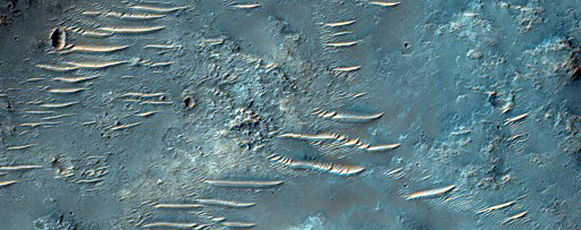Channels in Tyrrhena Terra