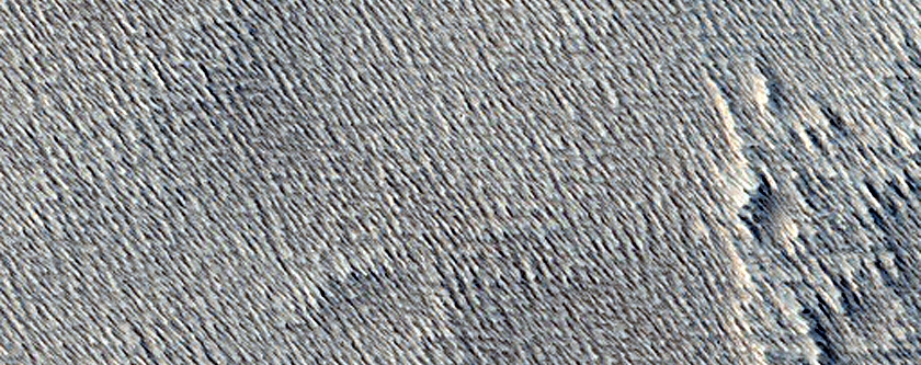 Terrain South of Amazonis Mensa