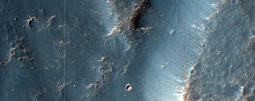 Kasei Valles Dissected Alluvial Fans