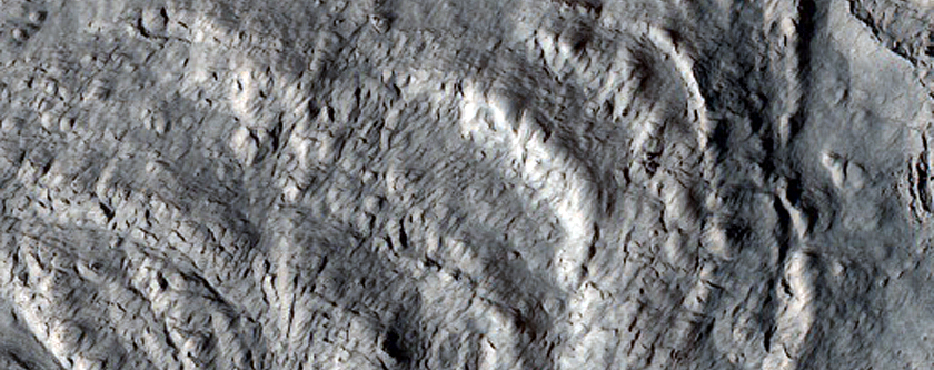 Moraine-Like Assemblage Exposed by Ice Retreat