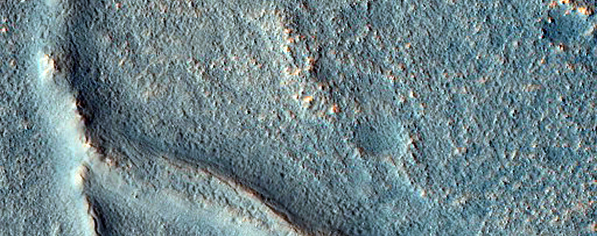 Ridged Flow-Like Features in Deuteronilus Mensae