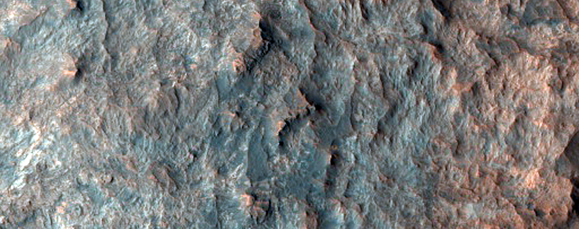 Layered Mound near Mawrth Vallis