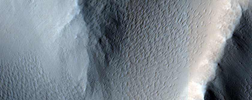 Intersecting Channels Adjacent to Impact Site