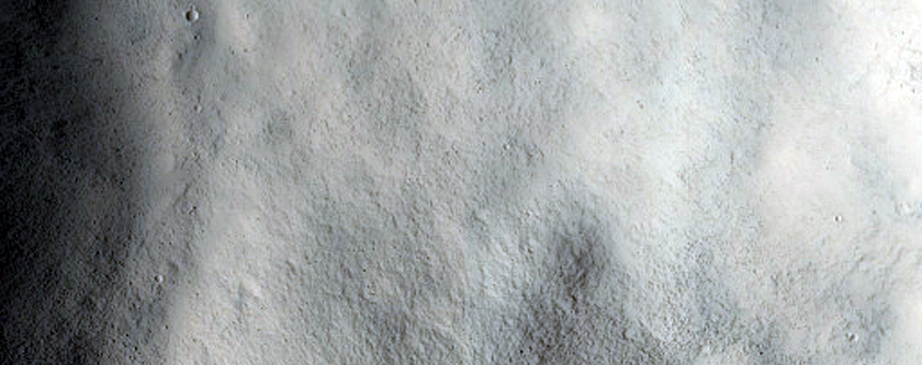 Crater North of Isidis Planitia