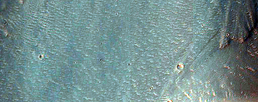 Hillslope Morphologies in Roddy Crater