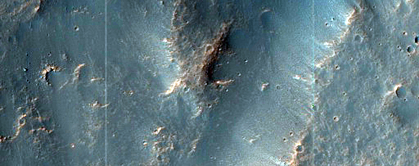 Kasei Valles Dissected Alluvial Fans