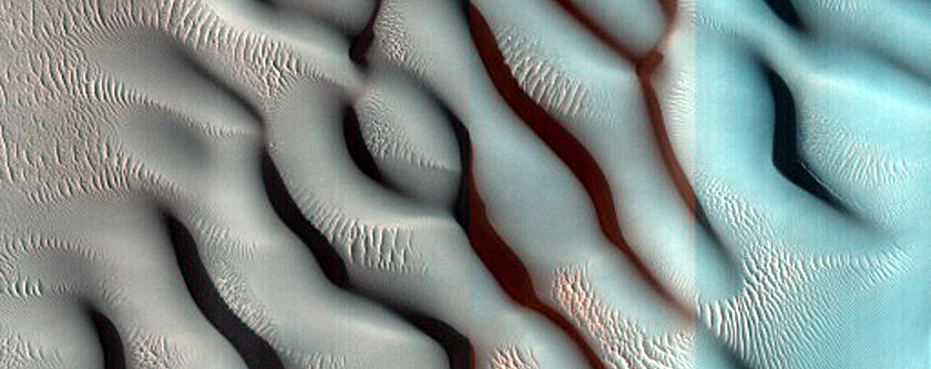 Dune Monitoring in Milankovic Crater