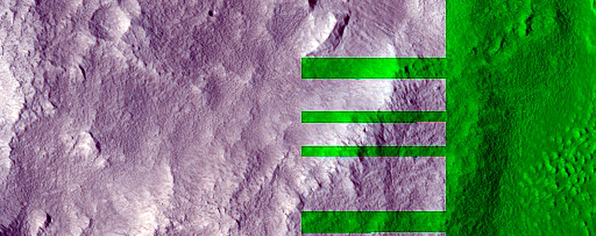 Smooth Areas in Phlegra Montes