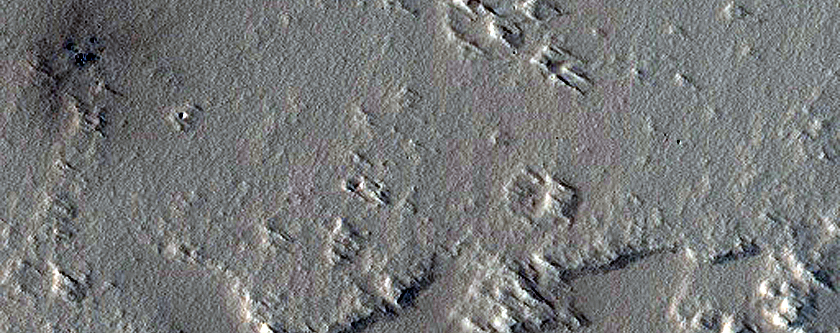 Candidate Recent Impact Site