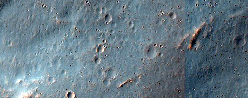 Terrain Southeast of Molesworth Crater