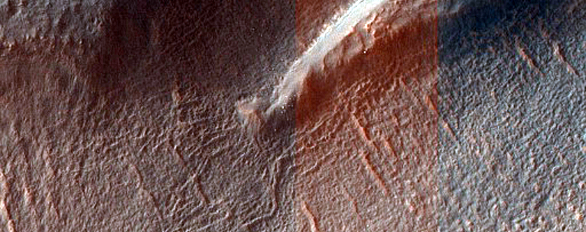 Crater Fill and Ejecta with Hydrated Materials