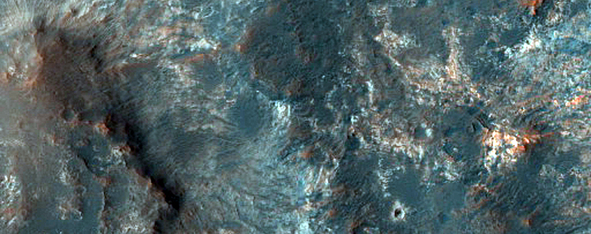 Candidate ExoMars Landing Site in Mawrth Vallis