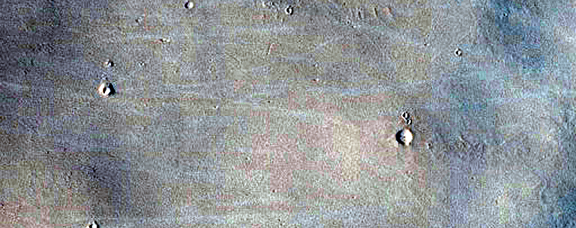 Terrain Northeast of Indus Vallis