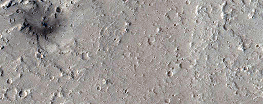 Candidate Recent Impact Site