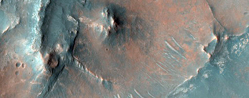 Ridges in Nili Fossae