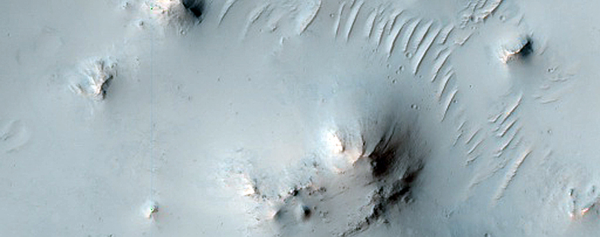 Central Region of Crater within Denning Crater