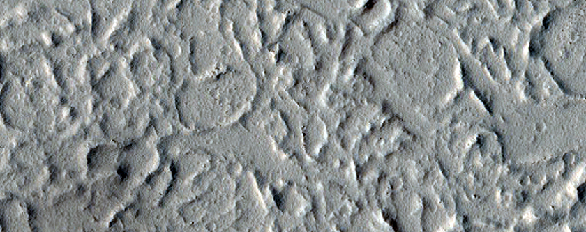 Candidate Recent Impact Site