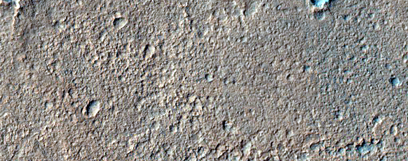 Vents and Flows in Bernard Crater