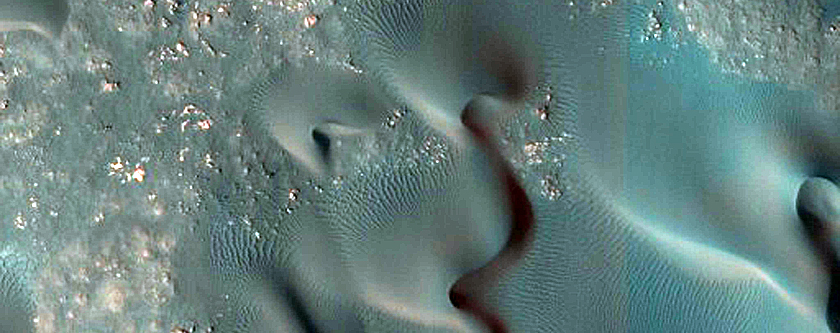 Dune Monitoring in Crater